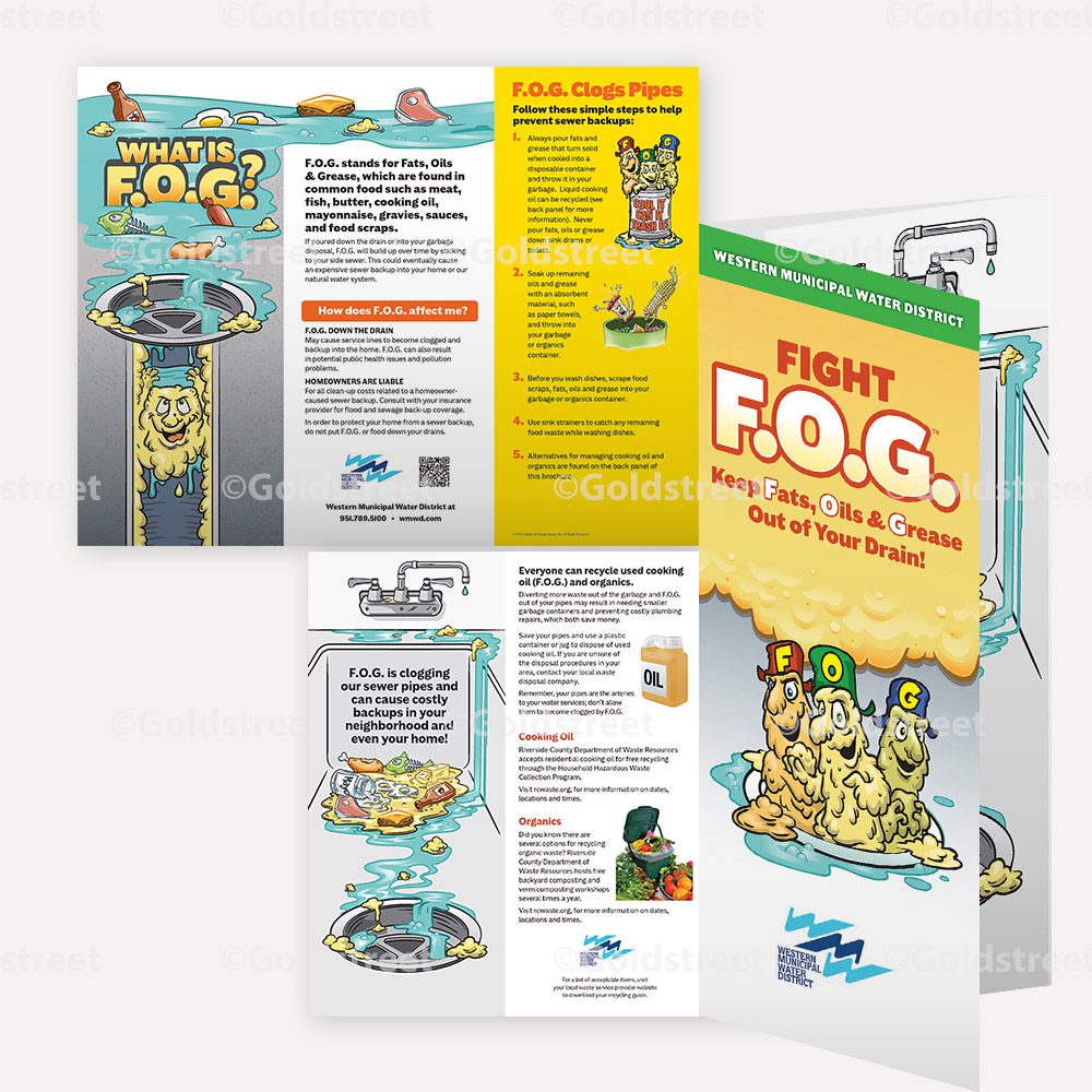 Public Awareness Campaign - Public Outreach Material - Residential FOG Outreach brochure