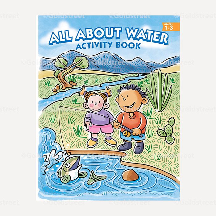 All About Water Kids Grade 1 3 Booklet 12 Page finished size 8.5x11 1793