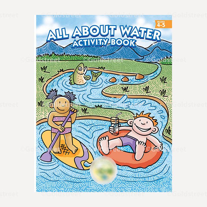 All About Water Kids Activity Book Wastewater Conservation Stormwater Grades 4 - 6