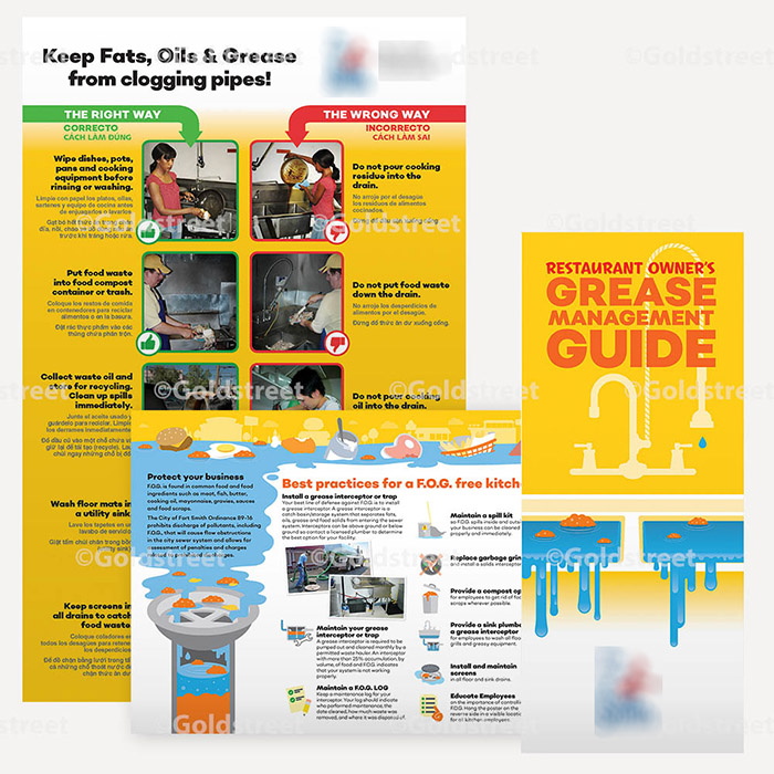 Public Outreach - Public Awareness - Commercial FOG Brochure