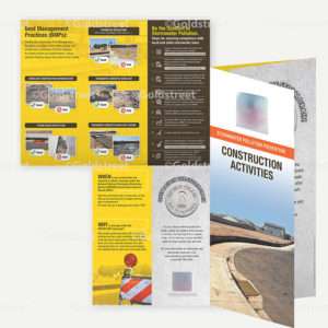 Construction Stormwater Brochure 8.5x11 trifold 0705