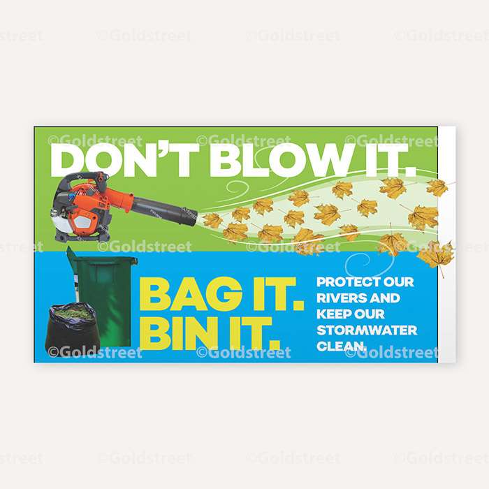 Dont Blow It ... Bag it Bin it 0000AZ