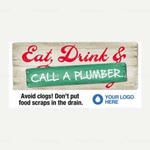 Eat Drink Call a Plumber Snackable 1298K