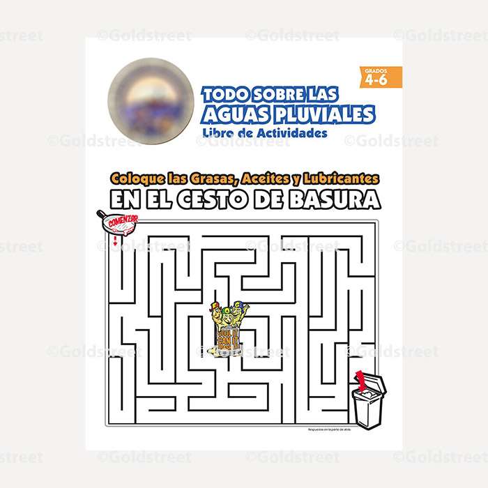 FOG Kids Maze Spanish 4 6 8.5x11 1852A