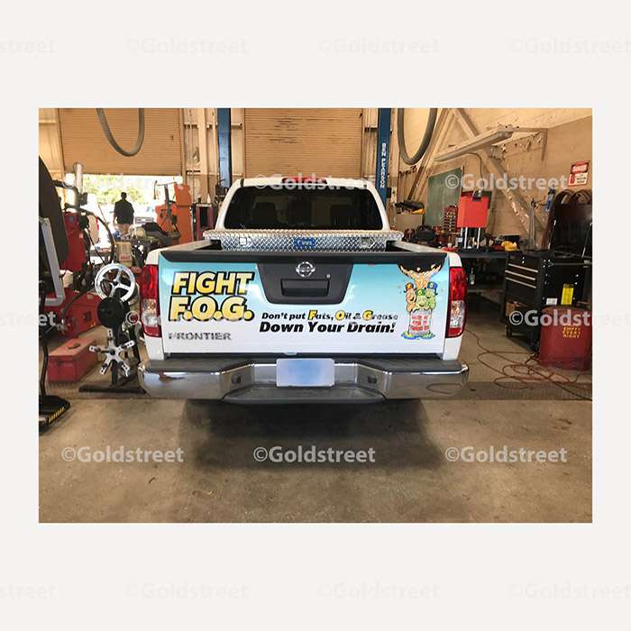 FOG Nissan Tailgate Sticker 0000SG