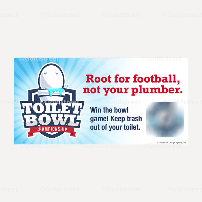 Root For Football not Your Plumber Snackable 1298M
