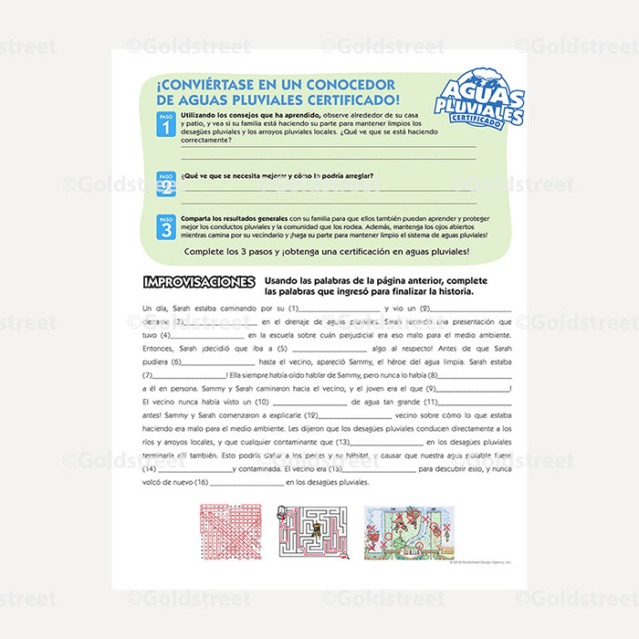 Stormwater Certificate and Madlib 4 6 12 Spanish 8.5x11 1852D