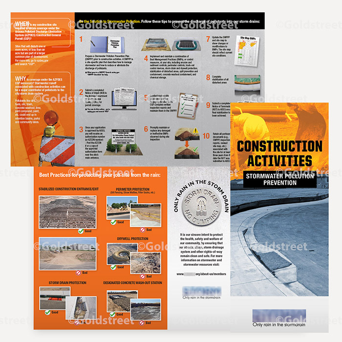 Stormwater Construction Sedimentation Brochure 8.5x14 double parallel fold 2345