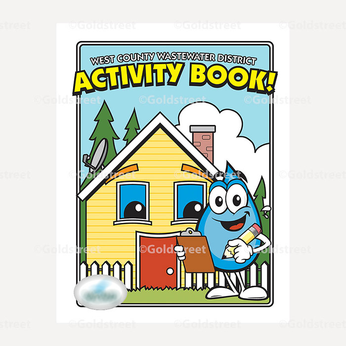 Public Outreach - Public Awareness - Wastewater Activity Book Cover