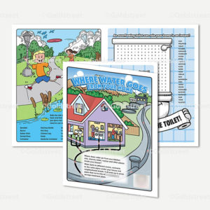 Wastewater Kids Grade 4 6 11x17 Brochure half fold 1167
