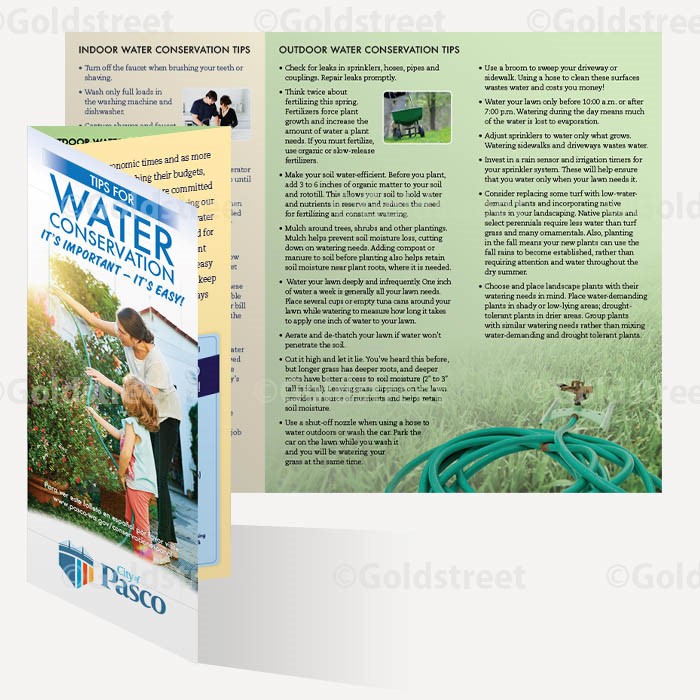water conservation brochure
