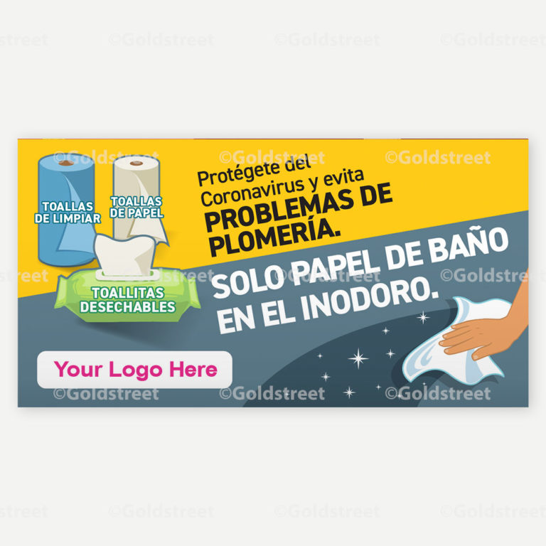 Coronavirus Wipes & Paper Towels Clog Pipes Social Media Messaging