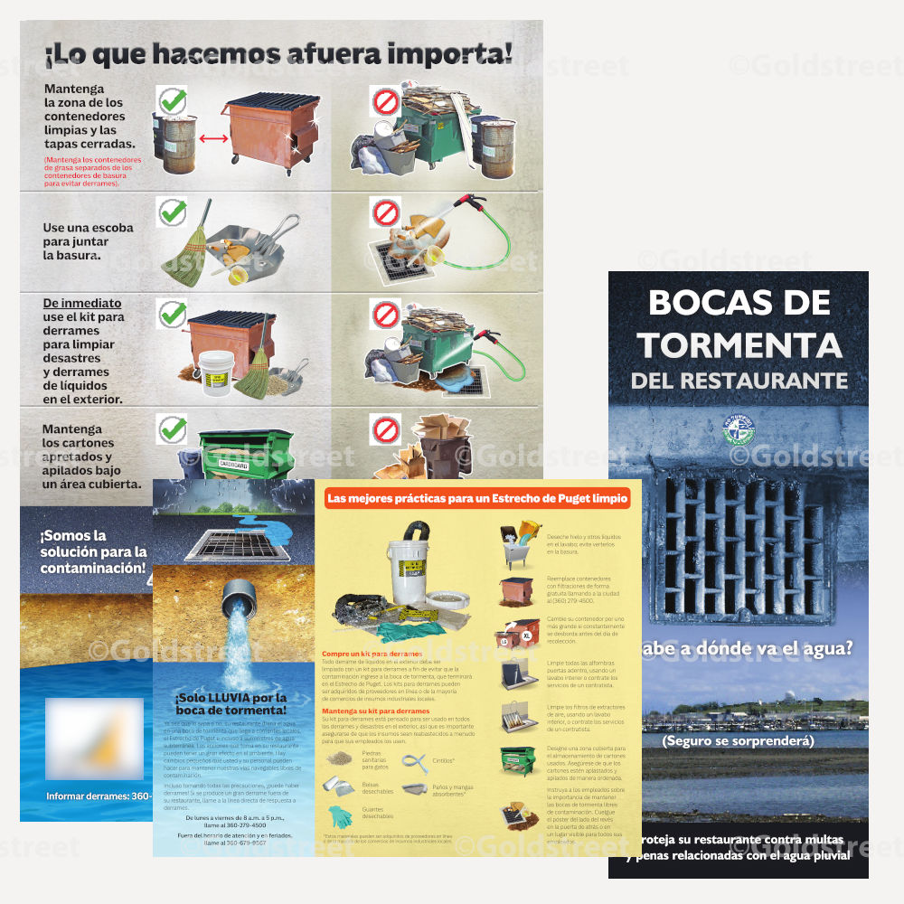 Stormwater Restaurant Commercial Spanish 11x17 half fold tri fold 2846 Updated