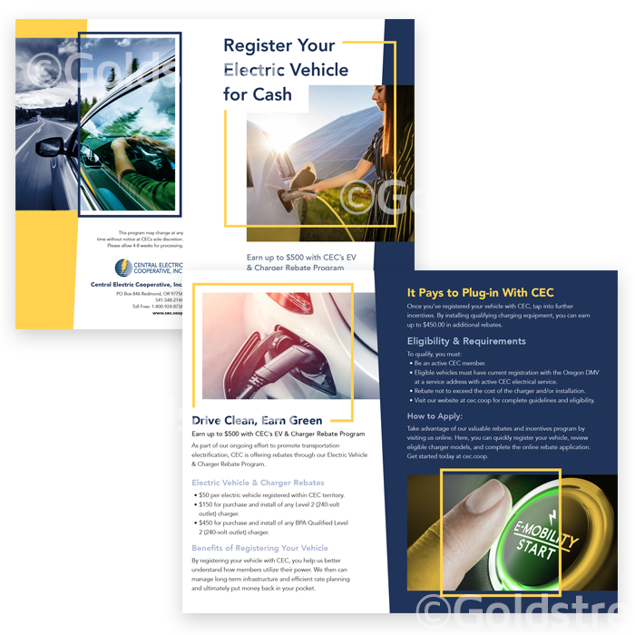 Central Electric EV Charger Rebate Bifold Brochure 2021 PRINT