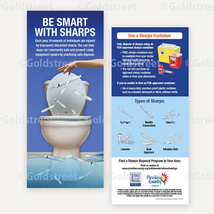 Be Smart With Sharps and Needles