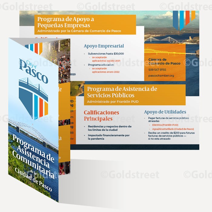 Community Assistance Programs Brochure Spanish