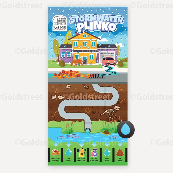 stormwater plinko board