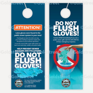 Latex Gloves Door Hanger