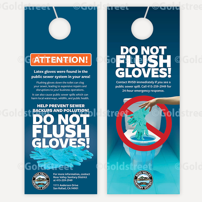 Latex Gloves Door Hanger